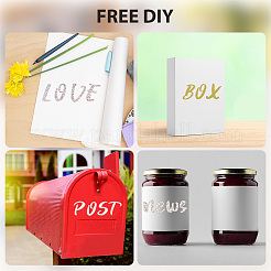 PVC Letter Laser Stickers Sets&nbsp;DIY-WH20010-21