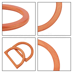 Wooden D Shape Handles Replacement&nbsp;FIND-PH0015-91-WH