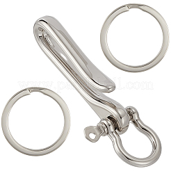 Tibetan Style 2Pcs Brass Hook Clasps&nbsp;FIND-SC0016-53