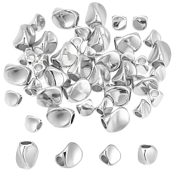 40Pcs 2 Styles Brass Bead&nbsp;KK-NB0003-47S