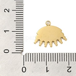 304 Stainless Steel Pendant Rhinestone Settings&nbsp;STAS-U023-04G