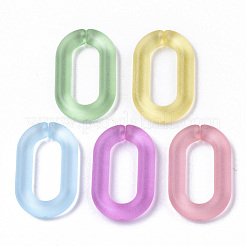 Transparent Acrylic Linking Rings&nbsp;OACR-N009-005A-F