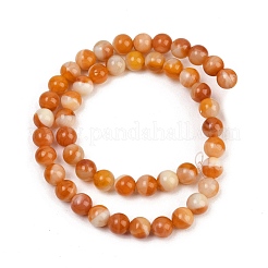 Handmade Lampwork Beads Strand&nbsp;LAMP-B056-8mm-13