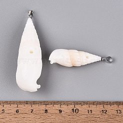 Spiral Shell Big Pendants&nbsp;SHEL-Q029-14P