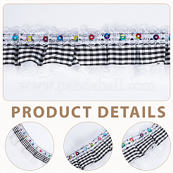 5Yards Polyester Lace Ribbon&nbsp;OCOR-GF0006-20C