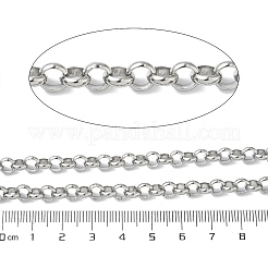 304 Stainless Steel Rolo Chains&nbsp;CHS-G043-05P