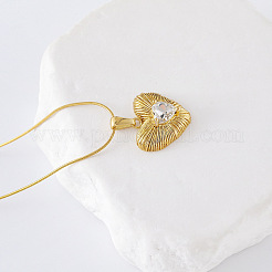 3Pcs Stainless Steel Heart Pendant Necklaces for Women&nbsp;XH6579