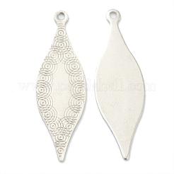 Tarnish Resistant 304 Stainless Steel Pendants&nbsp;STAS-H157-08P