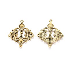 Tibetan Style Alloy Chandelier Component Links&nbsp;TIBEP-EA9734YKG-AG-LF