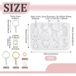 DIY Keychain Making Kits&nbsp;DIY-TA0015-79
