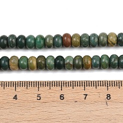 Natural Shoushan Jade Beads Strands&nbsp;G-L647-D12-4x6mm