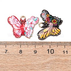 Alloy Enamel Pendants&nbsp;ENAM-P263-01G