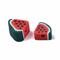 Handmade Polymer Clay Beads&nbsp;X-CLAY-R069-01J