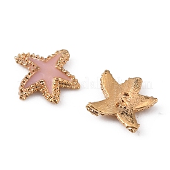 Alloy Enamel Cabochons&nbsp;MRMJ-WH0064-45C