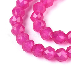 Imitation Jade Glass Beads Strands&nbsp;GLAA-T028-2mm-11I