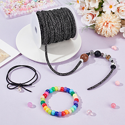 23M Sparkle Polyester Round Cord&nbsp;OCOR-BC0009-51B
