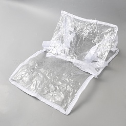Transparent PVC Plastic Packing Bags with Handles&nbsp;ABAG-WH0045-73