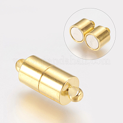 Brass Magnetic Clasps with Loops&nbsp;X-MC027-NFG