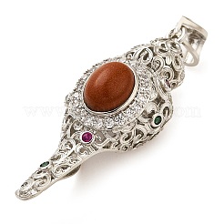 Synthetic Goldstone Pendants&nbsp;G-F776-01P-03