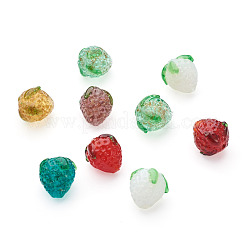 35Pcs 7 Style Handamde Bumpy Lampwork Beads&nbsp;LAMP-CD0001-11