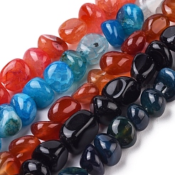 Natural Agate Beads Strands&nbsp;G-L560-L