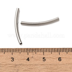 Non-Tarnish 304 Stainless Steel Tube Beads&nbsp;STAS-C091-02B-P