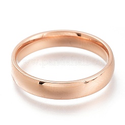 304 Stainless Steel Finger Rings&nbsp;RJEW-F110-07RG