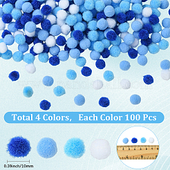 400Pcs 4 Styles DIY Doll Craft&nbsp;AJEW-SC0003-93C