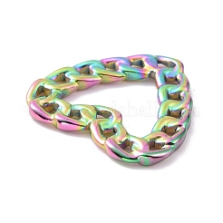 Ion Plating(IP) Rainbow Color 304 Stainless Steel Linking Rings&nbsp;STAS-G264-02M