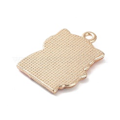 Alloy Enamel Pendants&nbsp;ENAM-M060-01KCG-06