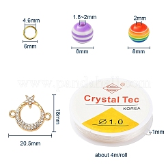 225Pcs Round Resin Beads&nbsp;DIY-YW0002-85