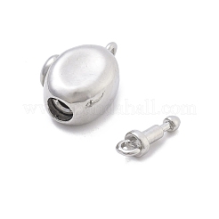 Brass Box Clasps&nbsp;KK-G505-34P