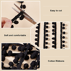 Cotton Ribbons&nbsp;DIY-WH0580-33B