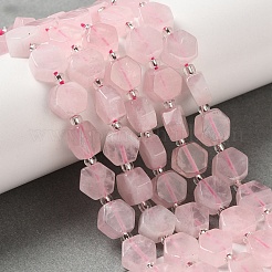 Natural Madagascar Rose Quartz Beads Strands&nbsp;G-P534-A05-01