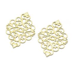 Brass Filigree Joiners&nbsp;KK-K184-21C-RS