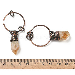 Natural Citrine Big Pendants&nbsp;G-H332-06R-03