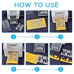 Carbon Steel Cutting Dies Stencils&nbsp;DIY-WH0170-353