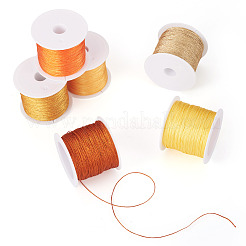 6 Rolls 6 Colors 6-Ply Polyester Metallic Thread&nbsp;OCOR-TA0003-13
