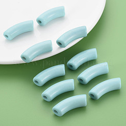 Opaque Acrylic Beads&nbsp;MACR-S372-001B-13-4809