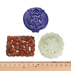 Natural Xiuyan Jade Findings Kits&nbsp;GG-CBA04B0-02