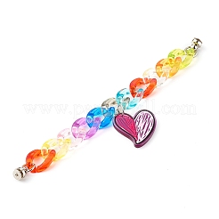 Acrylic Curb Chain Phone Case Chain&nbsp;HJEW-JM00504