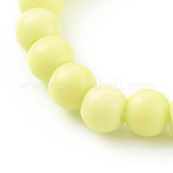 Acrylic Beaded Stretch Rings&nbsp;RJEW-JR00340