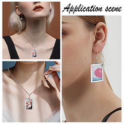 Rack Plating Alloy Photo Locket Pendants&nbsp;PALLOY-OC0001-59