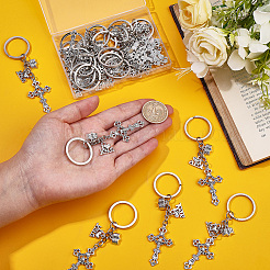 20Pcs Alloy Enamel Keychains&nbsp;KEYC-SC00057