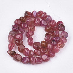 Natural Dragon Veins Agate Beads Strands&nbsp;G-S349-28F
