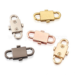 5 Colors Adjustable Alloy Chain Buckles&nbsp;PALLOY-TA0001-91-RS