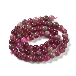 Natural Jade Imitation Watermelon Tourmaline Beads Strands&nbsp;G-NH0006-A01-01-1