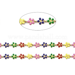 Ion Plating(IP) Handmade 316 Surgical Stainless Steel Enamel Link Chains&nbsp;CHS-I019-17B