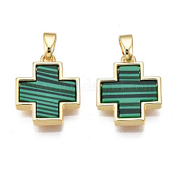 Real 18K Gold Plated Brass Pendants&nbsp;KK-N233-172A-01D
