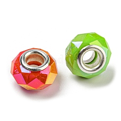 UV Plated Resin European Beads&nbsp;RESI-Z011-01